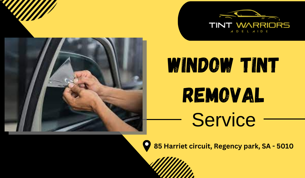 Window tint removal Adelaide